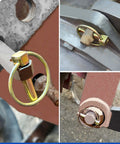 Lynch Pin Assortment Kit For Trucks Tractors Trailers And More With 6 Pins 7/16 X 1-3/4 Inches shown securing equipment