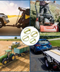 Six Piece Lynch Pin Kit With Ring For Trucks Trailers Tractors Lawnmowers Trolleys And More 5/16 By 1-3/4 Inch
