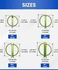 Lynch pin sizes chart from Heavy Duty Lynch Pin Assortment Kit 30-Piece Set For Trucks Tractors Trailers Trolleys And Lawn Mowers.
