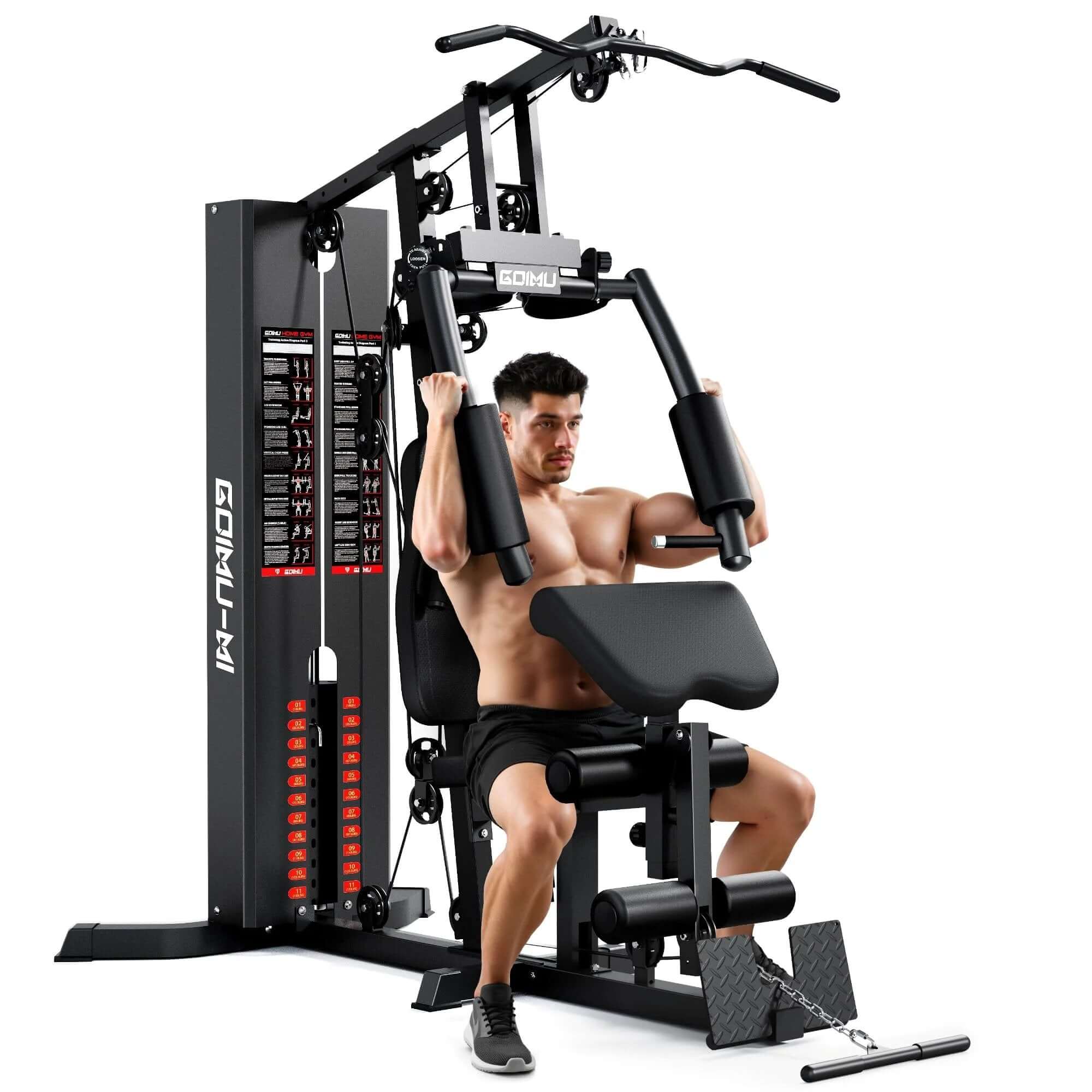 Multifunctional Home Gym System: Full Body Workout
