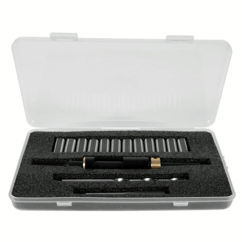 M11X1.5 Head Bolt Thread Repair Kit 35119S for Cadillac Toyota Nissan Isuzu Hyundai Kia in protective carrying case.