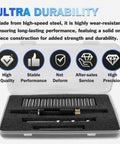 M11X1.5 Head Bolt Thread Repair Kit 35119S with steel inserts in clear case showcasing durability features for multiple engines.