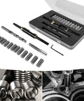 M11X1.5 Head Bolt Thread Repair Kit 35119S with 33mm inserts and tools in case for Cadillac Toyota Nissan Isuzu Hyundai Kia engines