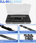 M11X1.5 Head Bolt Thread Repair Kit 35119S with inserts, drill bit, and tools in open case for Cadillac Toyota Nissan Isuzu Hyundai Kia engines