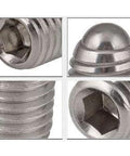 M12 25mm Length - Stainless Steel Ball Plunger / Hex Head - Buy Bearings online - Fast US Shipping