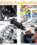 M12 Retractable Spring Knob Plunger Ball Pin in use for molds, chassis, industrial equipment, and automotive applications