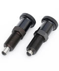 M12 Retractable Spring Knob Plunger Ball Pin, Spring Loaded Indexing Pin, Non Lock Out, Stainless Steel, Rust Resistant, Heavy Duty