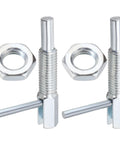 Two Pack Retractable Indexing Plunger Pin M12x1.75 Heavy Duty Carbon Steel Spring Loaded Locking Pin With L Handle for industrial equipment