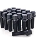 Durable M14x1.5 ball-seat lug bolts set of 20 delivers secure wheel mounting on ball-seat hubs for passenger cars, black