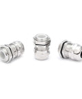 Heavy Duty Metal Waterproof Cable Gland M16 for 4-8mm Wires, Adjustable Clamp Joint With Rubber Seal, Quick Install Without Disassembly