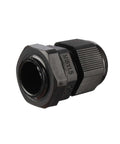 Side view of M16 Waterproof IP68 Nylon Cable Gland Locknut, Adjustable, 10 Pack, Fits 4mm-8mm Cable Diameter, Dustproof