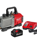 5 CFM Vacuum Pump Kit For M18 Fuel Systems Pro Grade Gear with 6 Tool Set and Charger