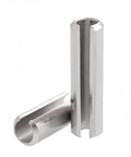 M2.5 X 12mm Slotted Spring Pins For Quick, No Fuss Dowel And Fastening In Machinery And DIY Projects, 304 Stainless Steel