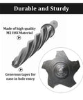 Half Inch Bridge Reamer Set For Metal Work M2 HSS Car Reamer Tapered Alignment Reamer Drill Bit With Spiral Flute And Straight Shank