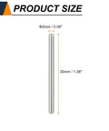Diagram of product size for 50Pcs M2 Dowel Pins 2mm by 30mm Stainless Steel 304 showing dimensions