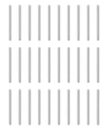 50Pcs M2 Dowel Pins 2mm by 30mm Stainless Steel 304 Cylindrical Shelf Support Peg Pins for Metal Devices and Wood Furniture DIY Projects