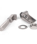 M24 304 Stainless Steel Vacuum Caliper Screw Quick Type C Clamp Hook Bolt set for industrial fastening.