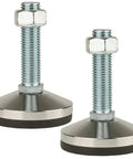 Beefy Heavy Duty Leveling Feet For Workbenches Machines And Cabinets With M24 Thread Adjustable Leveling Leg And 3.94 Inch Base Diameter