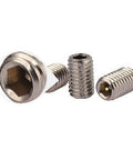 M3 3mm Long Stainless Steel Hexagon Headless Screw - VXB Ball Bearings