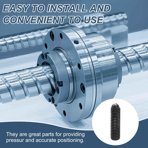 Close-up of mechanical assembly with M3 thread ball plunger set; high carbon steel; used for precision alignment and locking in tools.