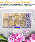 320Pcs M3 Motherboard Standoffs Screws Nuts Kit With Brass Spacer Standoffs in organizer