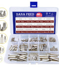 M3 Hex Carbon Steel Standoff Kit 180 Pcs with M3 Male and Female Spacers, Nuts, and Bolts for PCB Quadcopter and DIY Projects
