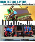 Nylon M3 Standoff And Fastener Kit With 600 Pieces Including Threaded Pillars Nuts Screws And Spacers installed in electronics.