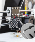 Close-up of 180Pcs M3 By 30mm Hex Socket Head Cap Screws 12.9 Grade Alloy Steel Black Oxide installed in 3D printer