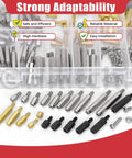 All In One M3 Spacer Standoff Kit With Screws And Nuts For PCB And Motherboard Assembly Including Nylon And Nickel Plated Standoffs And Brass Nuts For Pro Grade DIY Electronics Gear shown with brass, nickel, and nylon components.