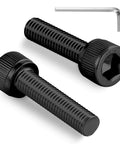 180Pcs M3 By 30mm Hex Socket Head Cap Screws 12.9 Grade Alloy Steel Black Oxide Allen Drive Full Thread With Spanner