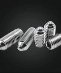 ✝️ M4 x 12mm Ball Point Set Screws, Thread Hex Socket Ball Spring Plungers Set, Hexagonal Socket Ball Plunger, 20Pcs for CNC axis motion