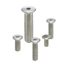 ✝️ M4 8mm Long Low Profile Stainless Steel Hexagon Screw designed for smooth motion and stable alignment in automation and mechanical systems, 1-pack for long service life shown in a group view