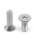 M4 8mm Long Low Profile Stainless Steel Hexagon Screw for smooth motion and stable alignment in automation, 1-pack