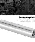 10Pcs M4 Round Female Nuts And Aluminum Alloy Standoff Columns 26mm Length 6mm Outer Diameter Thread Spacer Fasteners