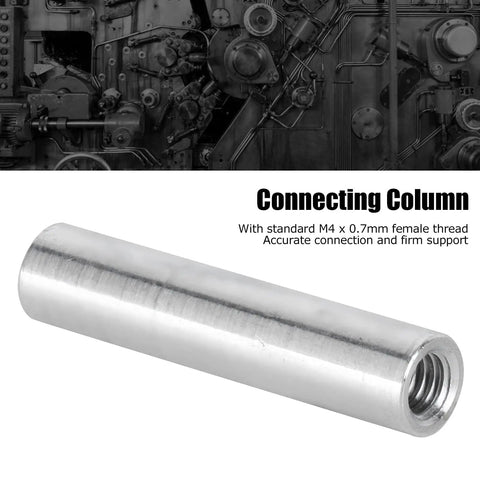 10Pcs M4 Round Female Nuts And Aluminum Alloy Standoff Columns 26mm Length 6mm Outer Diameter Thread Spacer Fasteners