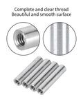10Pcs M4 Round Female Nuts And Aluminum Alloy Standoff Columns 26mm Length 6mm Outer Diameter Thread Spacer Fasteners