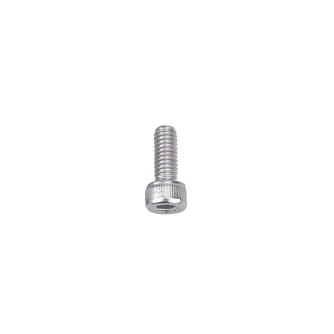 Close-up of M4 screw for Two Pack 8mm By 350mm Linear Motion Rod Shafts with End Hollow Ends and 4mm Inner Holes, CNC and 3D printer use