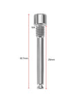 ✝️ Micro Traders 2pcs Bicycle Caliper Screw Brake Pad Bolt Screw Y8J798060 M4 Disc Bike Caliper Titanium Bolt with Circlips
