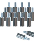 Wall Mount Spacer Adapter Kit For Desktop And Portable Monitors With 16 M4x14mm Hex Stainless Steel Standoff Spacers Screws Nuts