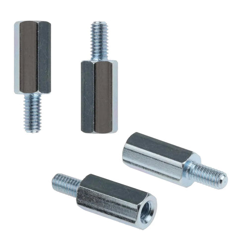 M4x14mm hex stainless steel standoff spacers from Wall Mount Spacer Adapter Kit For Desktop And Portable Monitors With 16 M4x14mm Hex Stainless Steel Standoff Spacers Screws Nuts Bolts Prototyping Gear For PCB Computers And Circuit Board Assembly