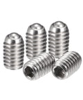 Ball Point Set Screws M4 X 6Mm 304 Stainless Steel Ball Plunger Hex Socket Screws, 20 Pieces for machinery and equipment positioning