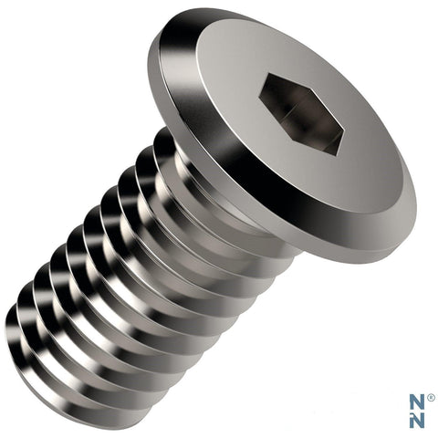 M5 10mm Long Low Profile Stainless Steel Hexagon Screw - VXB Ball Bearings