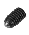 10 pack M5 x 20mm ball plunger screws with hex head, carbon steel spring loaded plungers for positioning, indexing and locking