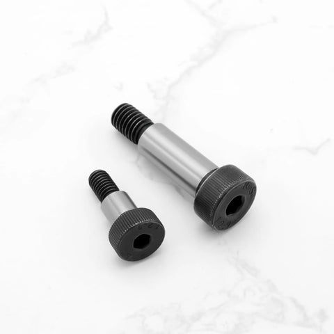 Close-up of 20Pcs Socket Shoulder Bolts Set M5x6x10mm M6x8x10mm High Tensile 12 Point 9 Carbon Steel for Machinery