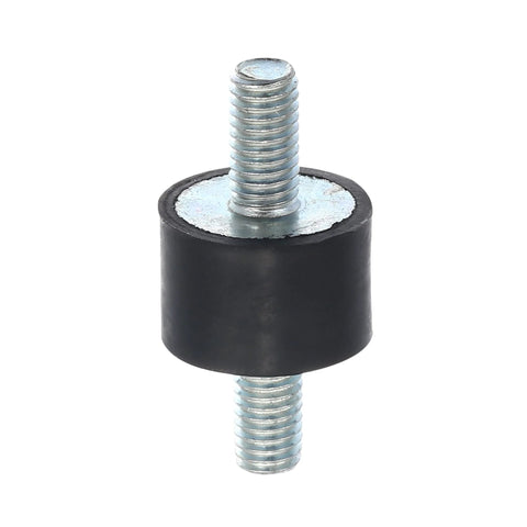 Durable M5 rubber anti vibration isolators dampen engine shocks and reduce noise, protecting compressors, 15x10mm footprint