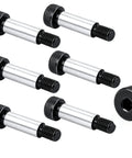 Six Pack M5 Shoulder Screw Bolts Set With 6mm Shoulder And 25mm Total Length 12.9 Grade Alloy Steel Allen Hex Socket Head for Repairs