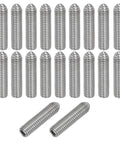 M5x20mm Ball Point Set Screws 304 Stainless Steel 20 pieces hex socket spring ball point grub screws for industrial machines