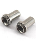 Close-up of 20 Pieces M6-2 Stainless Steel Rivet Nuts Waterproof Sealing Rivet Nuts Set For DIY Projects Outdoor Indoor Use Rustproof