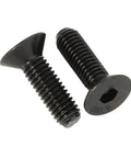 M6 X 20mm Flat Head Socket Cap Screws Set Alloy Steel Grade 10.9 Black Oxide Finish DIN 7991 4mm Hex Drive