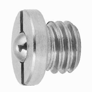M6 6mm Stainless Steel Threaded Flanged Ball Spring Plunger - VXB Ball Bearings